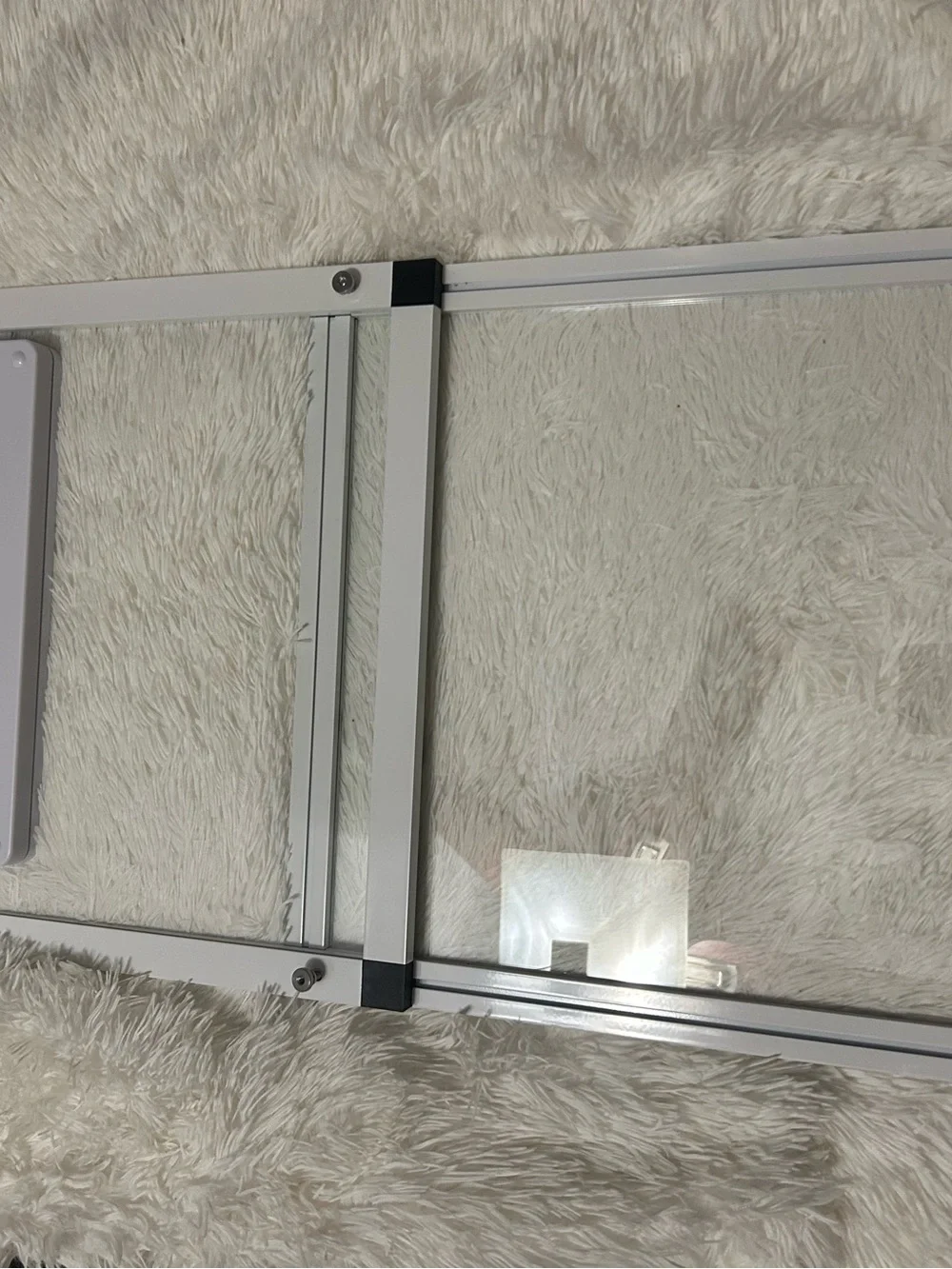 Pet Door Extension Panel for Small Pets - White